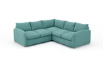 SNUG | The Small Biggie Corner Sofa Medium in Soft Teal