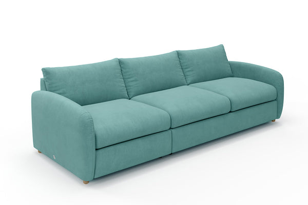 SNUG | The Small Biggie 4.5 Seater Sofa in Soft Teal
