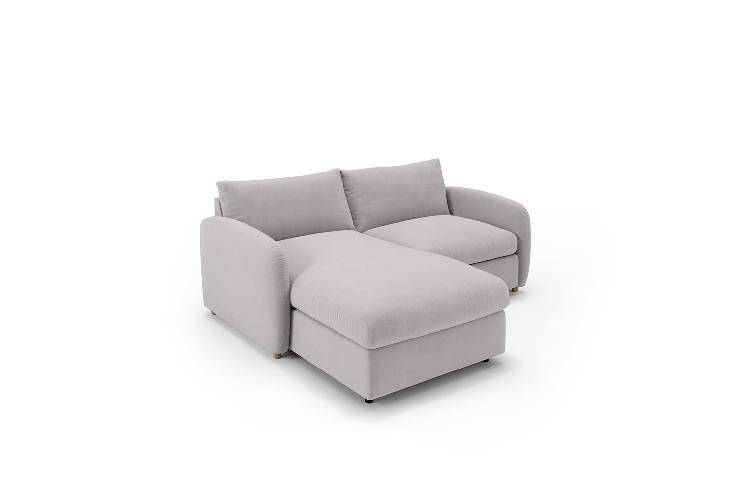The Small Biggie Chaise Corner Sofa Warm Grey