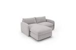 SNUG | The Small Biggie Chaise Corner Sofa in Warm Grey