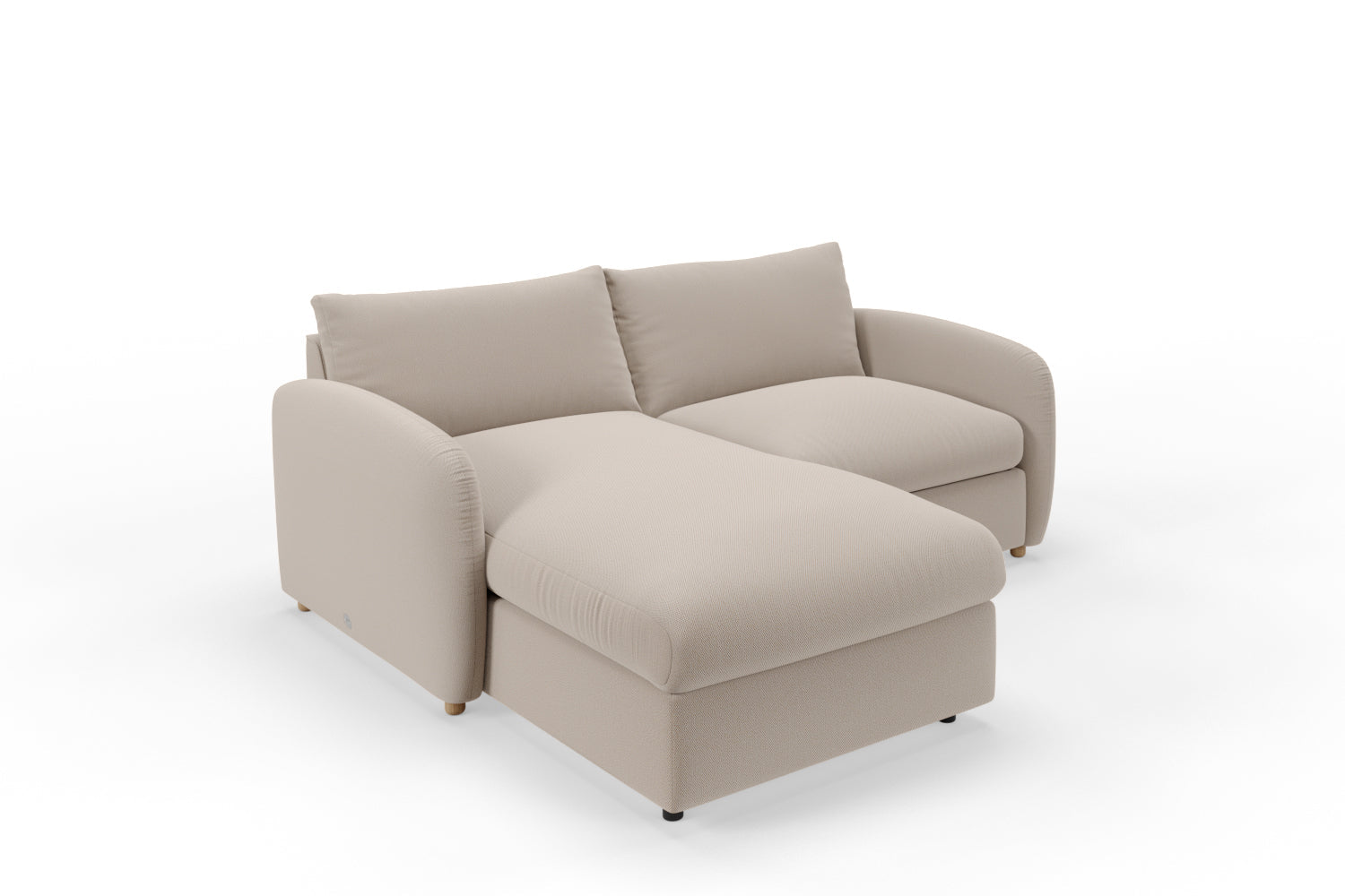 SNUG | The Small Biggie Chaise Corner Sofa in Oatmeal