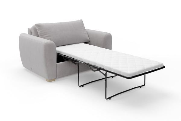 SNUG | The Cloud Sundae Snuggler Single Sofa Bed in Warm Grey