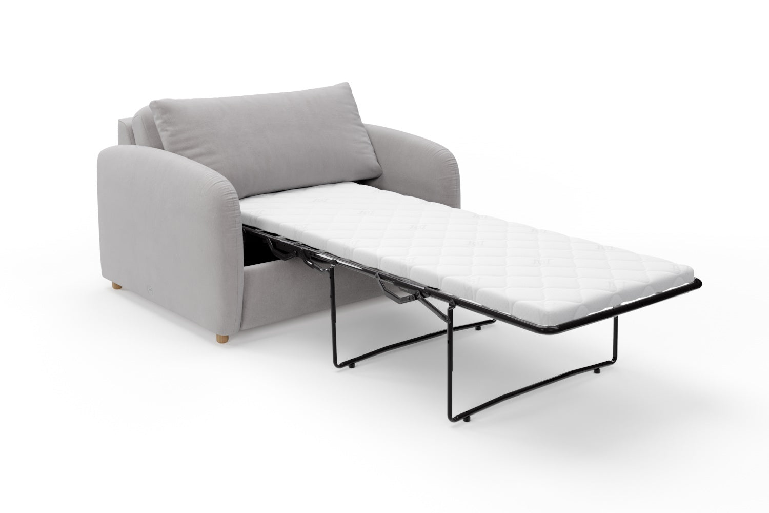 SNUG | The Small Biggie Snuggler Single Sofa Bed in Warm Grey