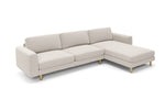 SNUG | The Big Chill Right Hand Chaise Sofa in Biscuit
