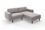 SNUG | The Big Chill Right Hand Chaise Sofa in Mid Grey