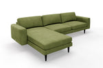 SNUG | The Big Chill Left Hand Chaise Sofa in Olive