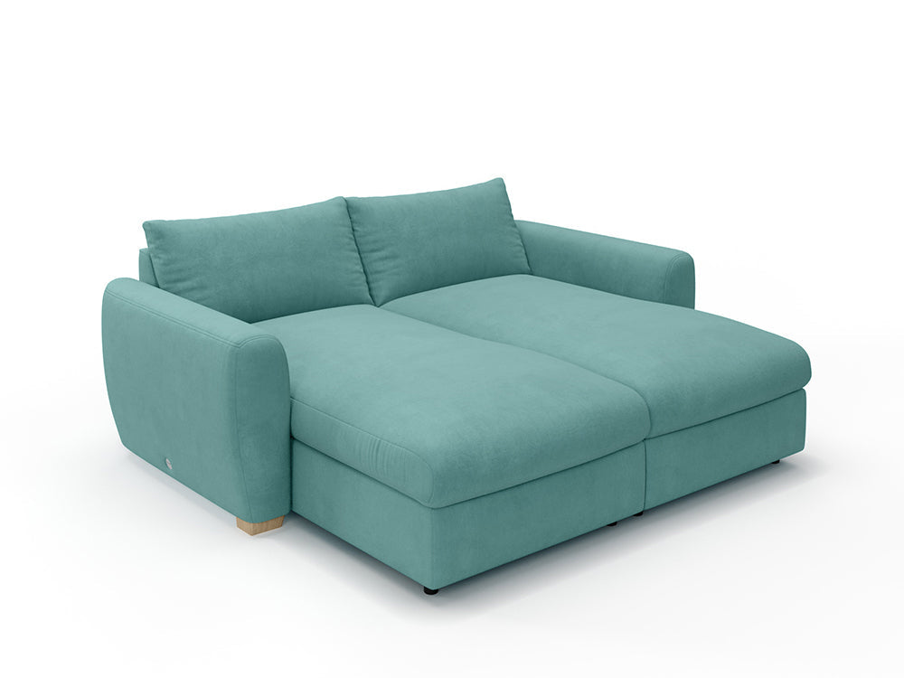 SNUG | The Cloud Sundae Daybed in Soft Teal