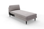 SNUG | The Rebel Left Hand Chaise Unit in Mid Grey