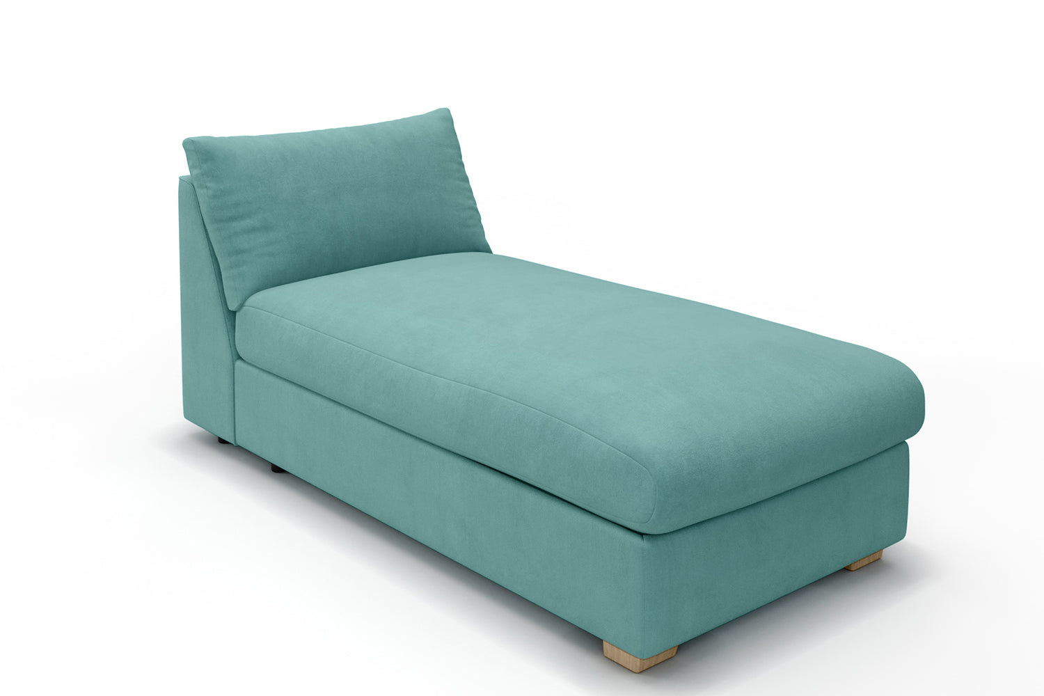 SNUG | The Small Biggie Chaise Longue in Soft Teal