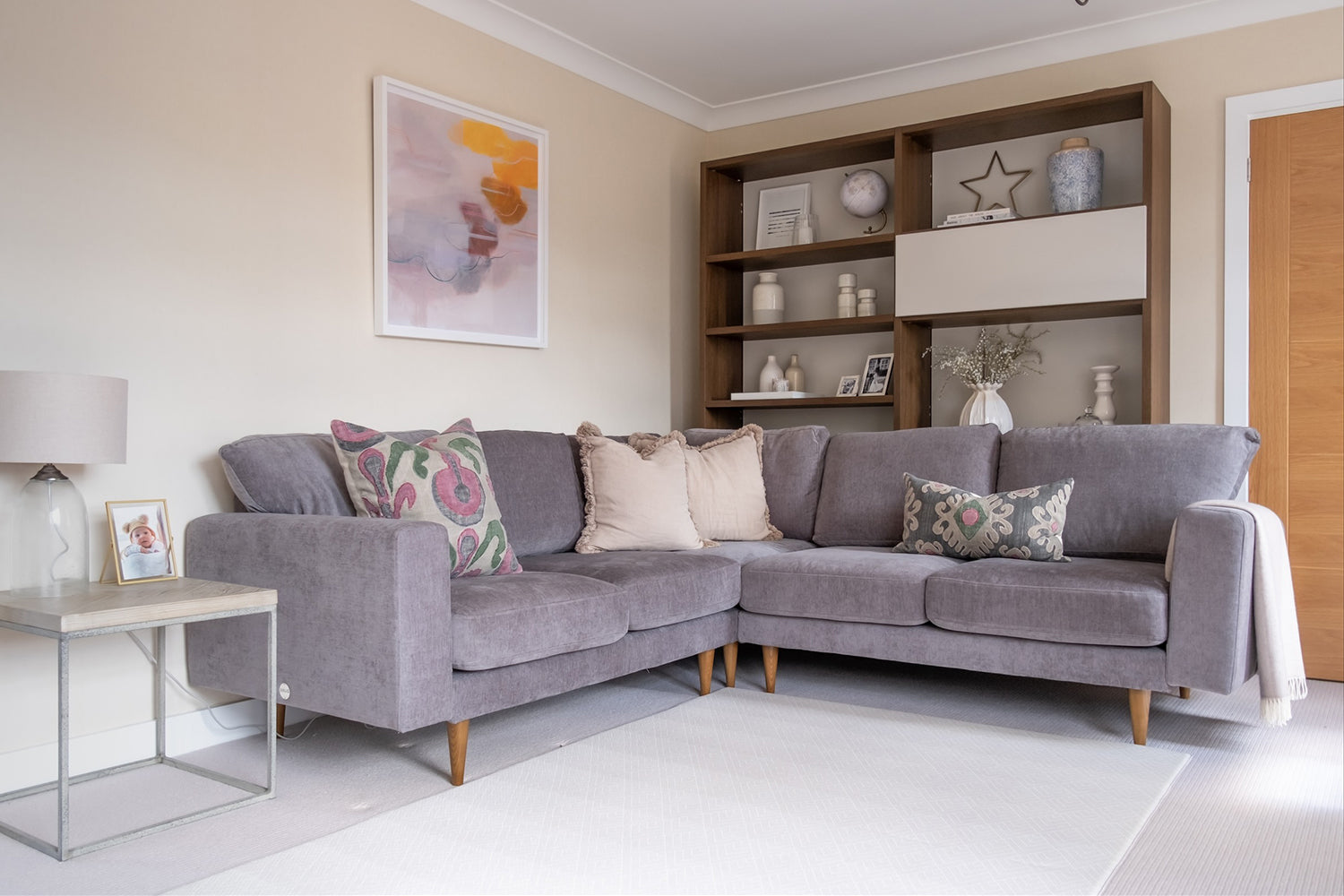 The Big Chill - Medium Corner Sofa - Mid Grey
