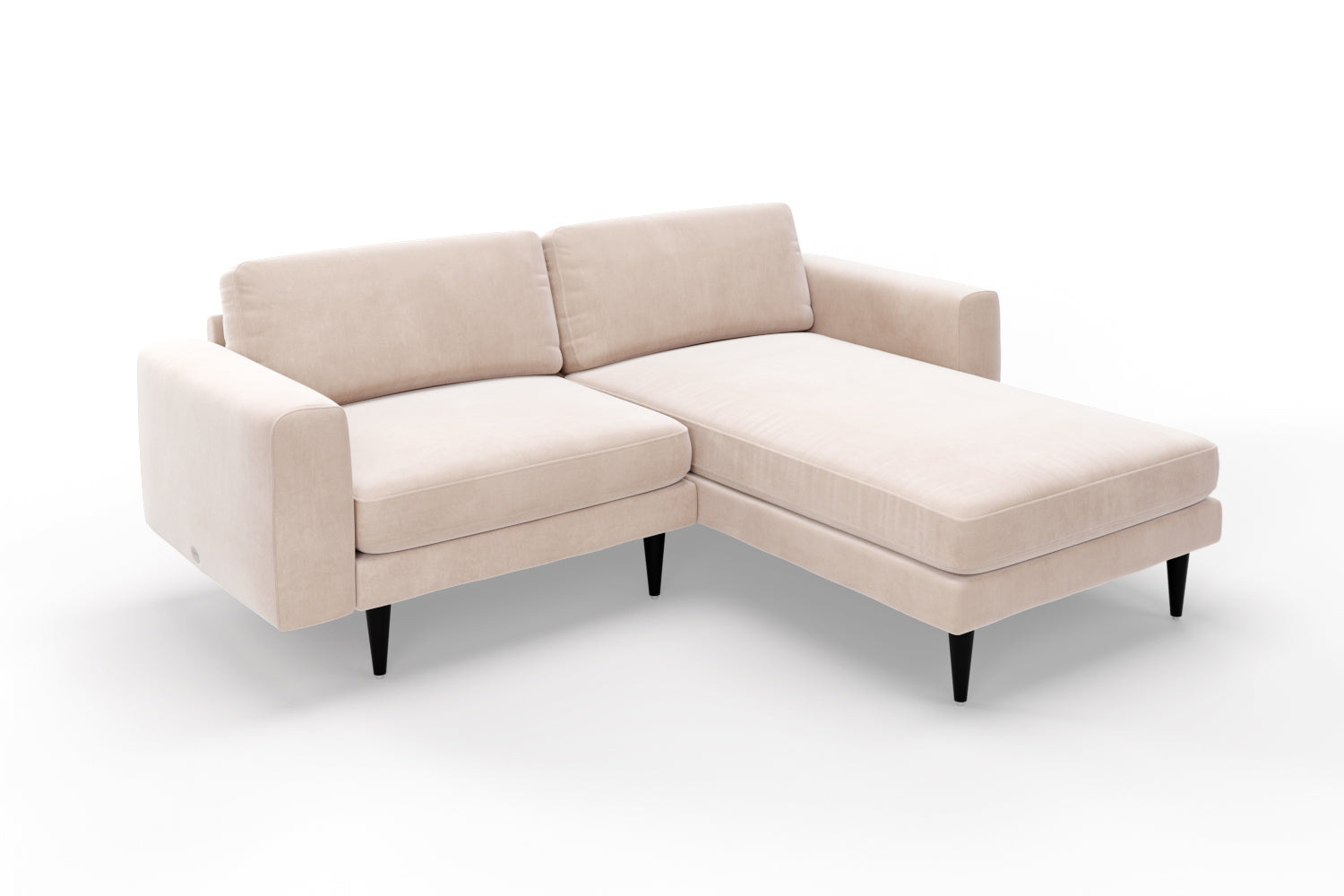 SNUG | The Big Chill Right Hand Chaise Sofa in Taupe