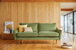 The Rebel - 3 Seater Sofa - Olive