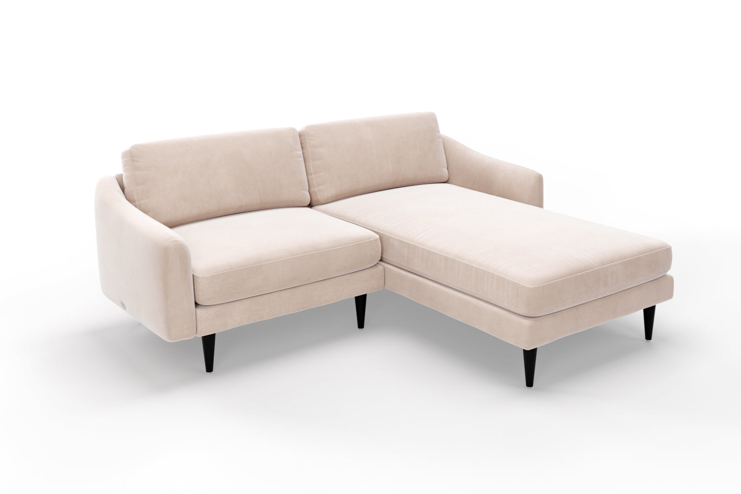 SNUG | The Rebel Right Hand Chaise Sofa in Taupe