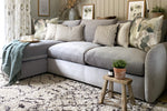 The Small Biggie - Chaise Corner Sofa - Warm Grey