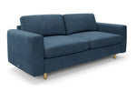The Big Chill - 3 Seater Sofa Bed - Blue Steel